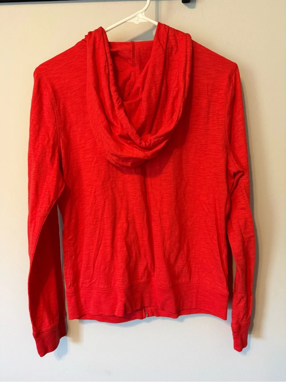 PINK Victoria's Secret Bright Red Hooded Zip Jacket